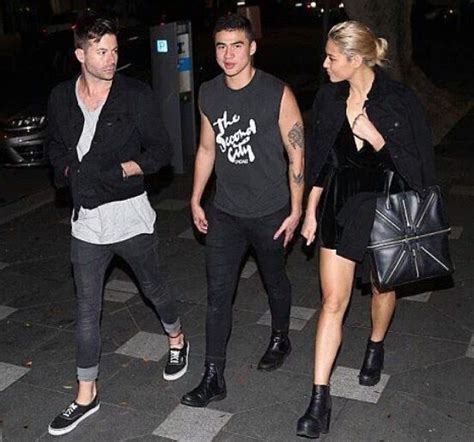 Calum Hood Night Out With Mali Koa And Tom Payne Calum Hood 5sos