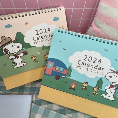 💗正版現貨💗史努比 2024年 三角桌曆 卡通桌曆 桌曆 月曆 跨年桌曆 Snoopy 查理布朗 糊塗塔克 113年 蝦皮購物