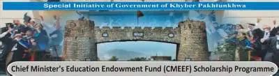 KP CM Education Endowment Fund Scholarship Program 2024 Last Date