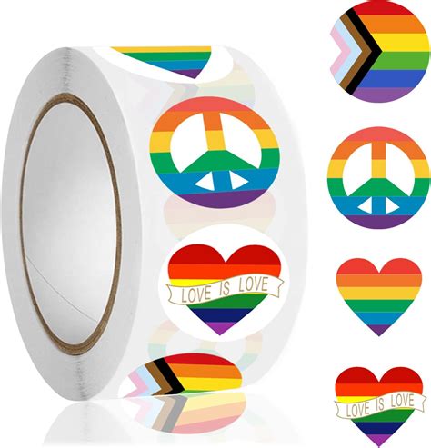 Lgbt Pride Sticker Pack Gay Pride Accessories Including 11 Rainbow