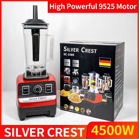 Silver Crest Heavy Duty Blender High Quality Blender Commercial And