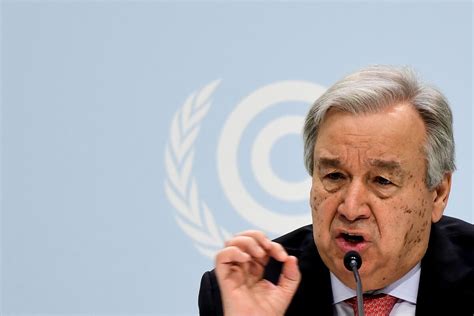 World Approaching ‘point Of No Return On Climate Change Un Chief