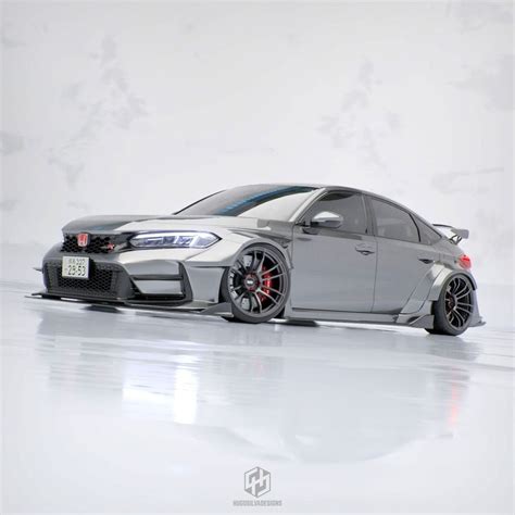 Slammed Honda Civic Si