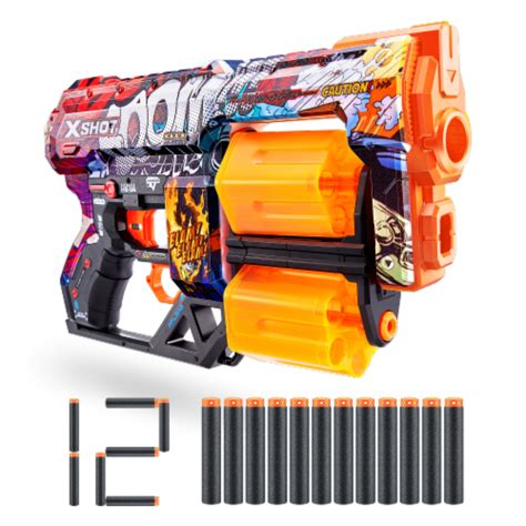 Zuru X Shot Skins Dread Boom Dart Blaster 1 Ct Kroger