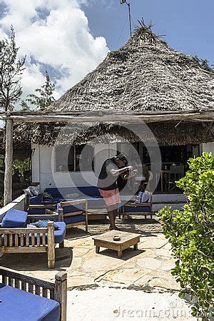 Inside The Rock Restaurant At Michanwi Pingwe Beach Zanzibar Tanzania