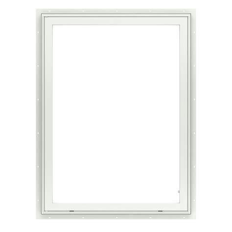 Pella Impervia Series 23 12 In X 47 12 In X 3 In Jamb 1 Lite White Fiberglass New Construction