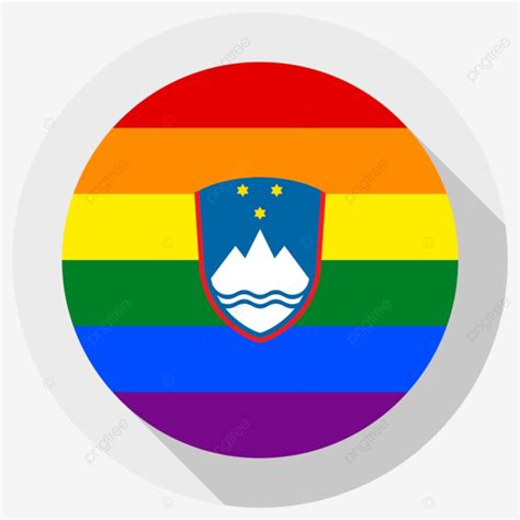 Slovenian Lgbt Flag Rainbow Gay Vector Fetishes Union PNG And Vector With Transparent