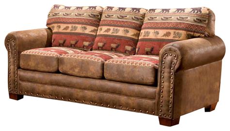 Sierra Lodge Sleeper Sofa Sleeper Sofas By American Furniture Classics