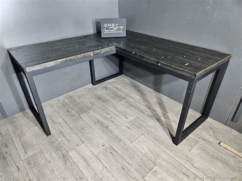 Угловой стол в стиле лофт, массив сосны в интернет-магазине Ярмарка ...