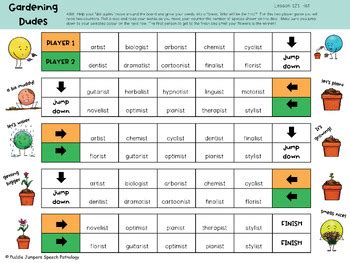 Ufli Games Spring Gardening Phonics Word Work Lessons To