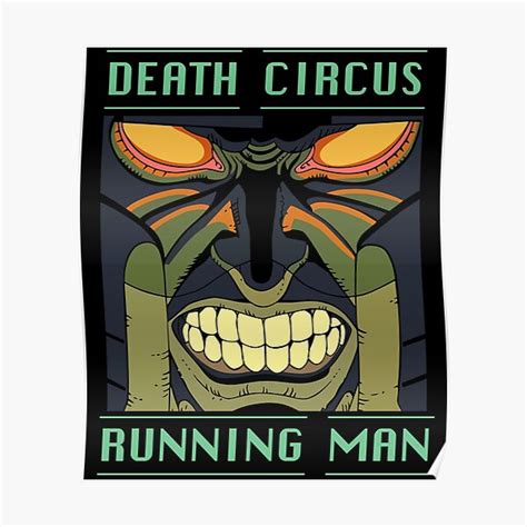 "Running Man" Poster by Nizamo | Redbubble