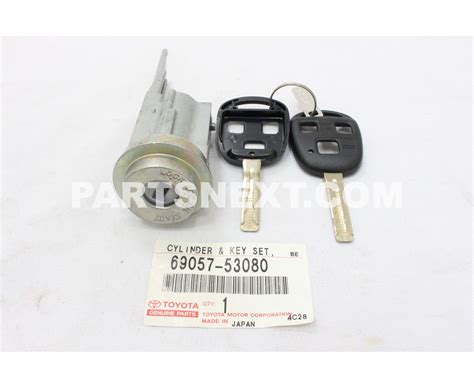 Toyota Cylinder Key Set Ignition Switch Lock