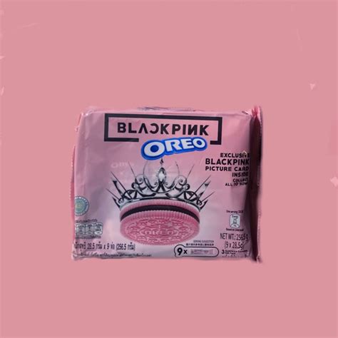 Oreo X Blackpink Sandwich Cookies Limited Edition G G