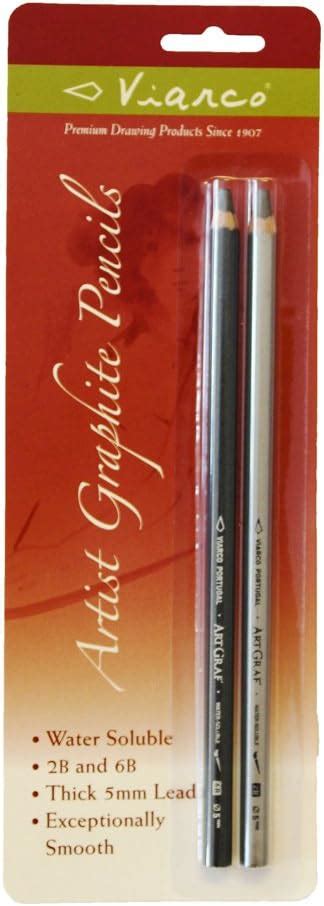 Amazon Art Graf Water Soluble Graphite B B Pencils Grey Per