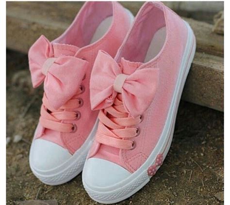 So Cute Cute Shoes Pink Sneakers Canvas Sneakers Womens