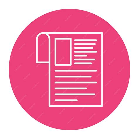 Premium Vector Newspaper Vector Illustration