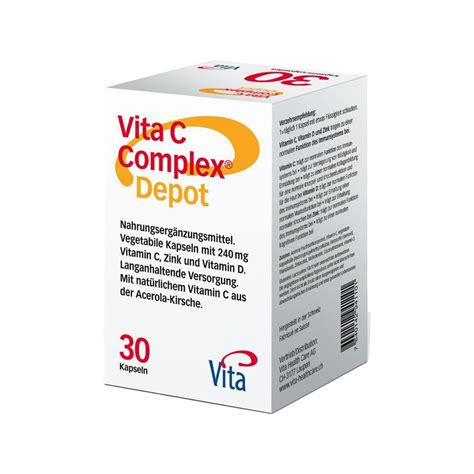 Vita C Complex Depot 30 St Redcare Apotheke