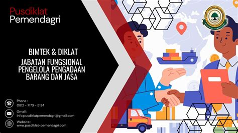 Bimtek Dan Diklat Jabatan Fungsional Pengelola Pengadaan Barang Dan Jasa