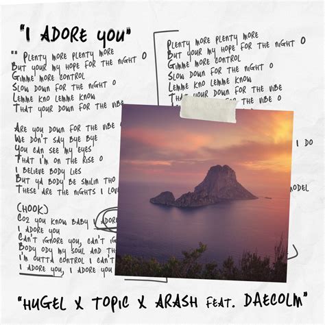 Hugel Topic Arash Daecolm I Adore You Single In High Resolution