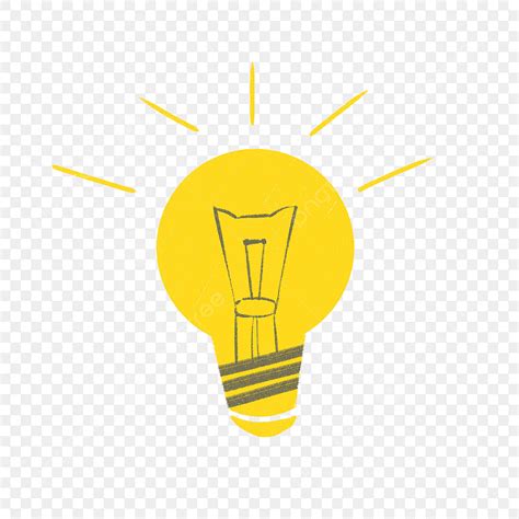 Glow Bulb Clipart Hd Png Glowing Light Bulb Bulb Clipart Illuminated