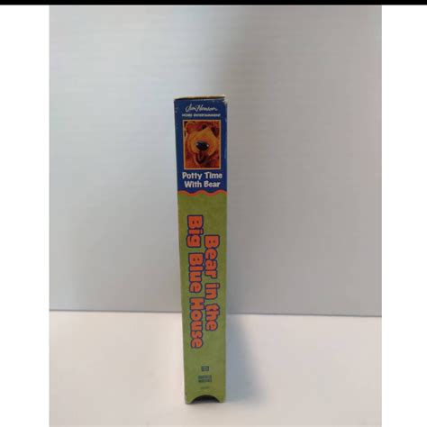 Bear in the Big Blue House Potty Time With Bear VHS Tested - Etsy