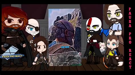 God Of War React To Ragnar K Kratos Tiktok Gacha React Youtube