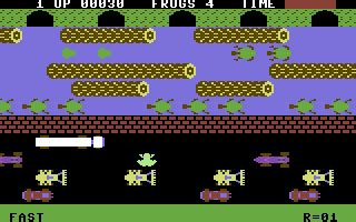 Frogger Screenshots For Commodore 64 MobyGames