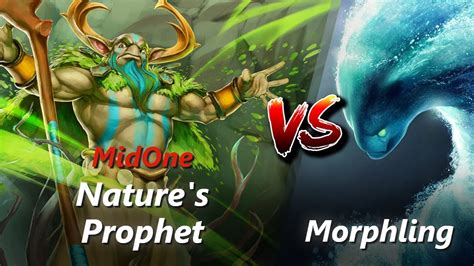 Midone Offlane Nature S Prophet Vs Morphling Undying First Minutes