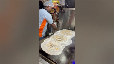 एवढा मोठा डोसा खाल्ला आहे का कधी Paper Dosa Shorts Streetfoodindia