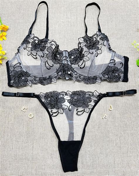 Custom Lingerie Set Custom Bra Panty Letters Thong Custom Lingerie Set Personalisedname Thong