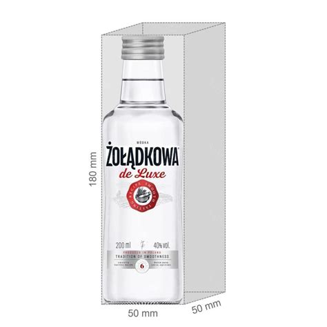 Wódka Czysta Żołądkowa De Luxe 200 Ml