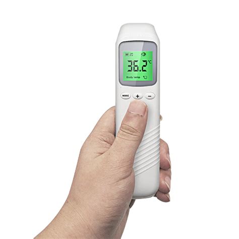 Digitale Non Contact Infrarood Laser Koortsthermometer Voorhoofd