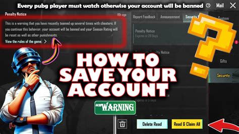 How To Get Your Pubg Mobile Account Unbanned And Protect It From Bans