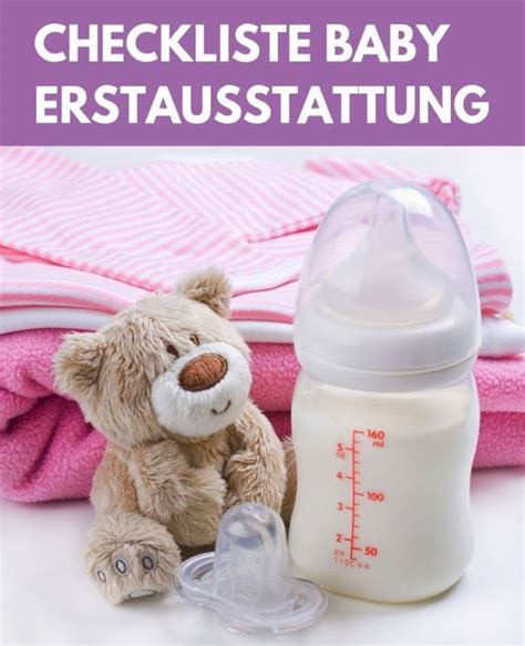 Baby Erstausstattung Das brauchst du für dein Baby