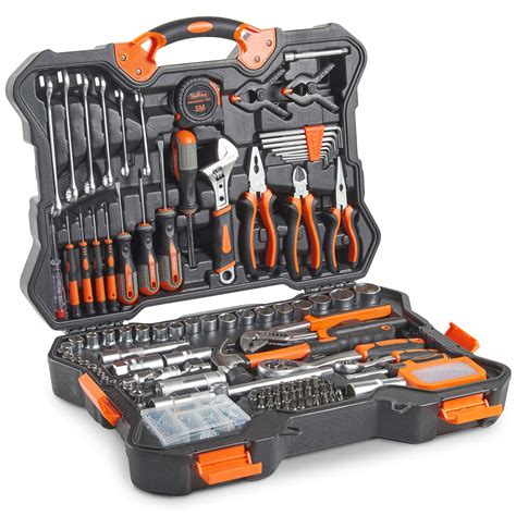 VonHaus 256pc Premium Household Hand Tool Bits Socket Wrench Set