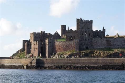 Peel Castle Centuries Of History A Mysterious Pagan Lady And A