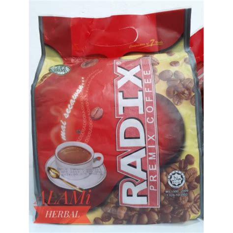 Jual Kopi Radix Pouch Asli Hpa Malaysia Sachet Shopee Indonesia