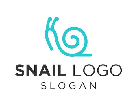 Premium Vector Snail Logo Design