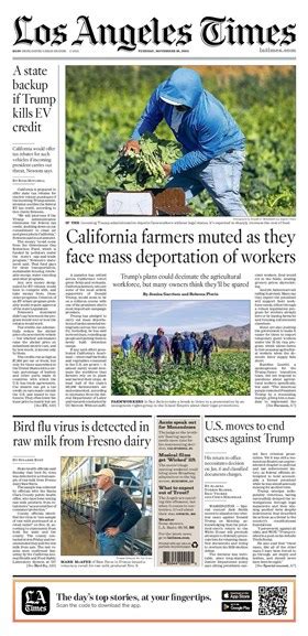 Los Angeles Times Enewspaper