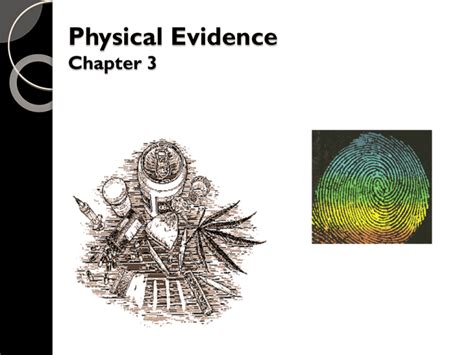 Physical Trace Evidence Powerpoint Notes