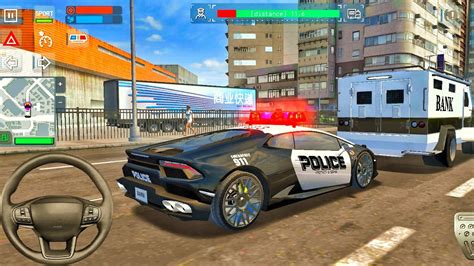 Police Sim 2022 Lamborghini Huracan Police City Driver Car Games