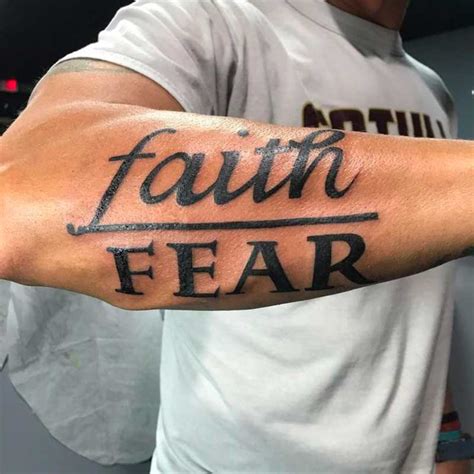 Top 10 Faith Over Fear Tattoo Ideas: Meanings and Inspirations