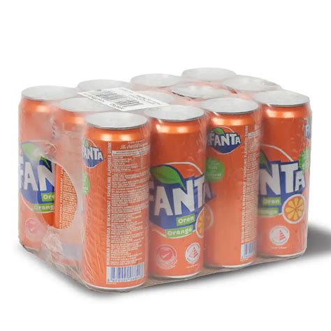 Fanta Orange Soft Drink 330ml Can Quality Fanta Drinks Available In