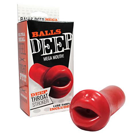 Balls Deep Mega Mouth Men Sex Gear