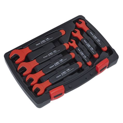 Sealey Premier Insulated Open End Spanner Set Pc Vde Approved