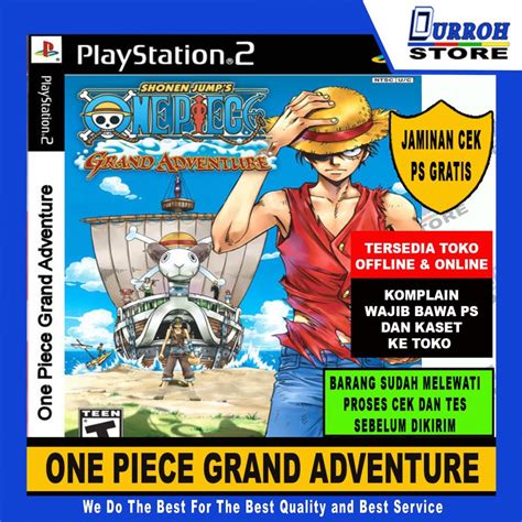 Jual Kaset Game Ps One Piece Grand Adventure Shopee Indonesia