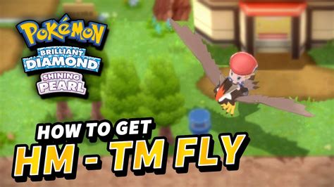 How To Get FLY HM TM Pokemon Brilliant Diamond Shining Pearl