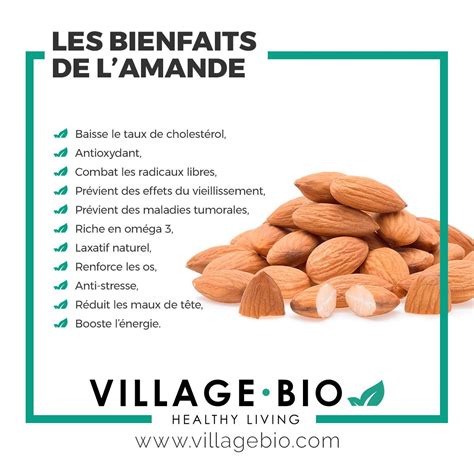 Les Bienfaits De L Amande Aliments Bons Pour La Sant Alimentation