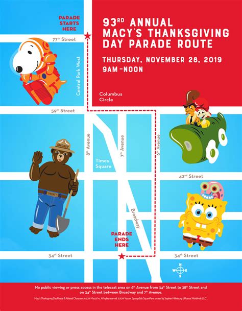 Parade Route Map