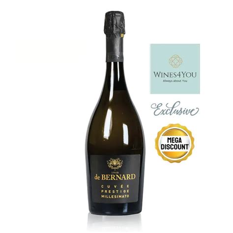 De Bernard Cuvee Prestige Extra Dry Millesimato Ml Lazada